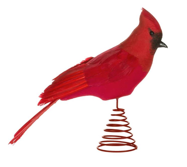 Cardinal Tree Topper