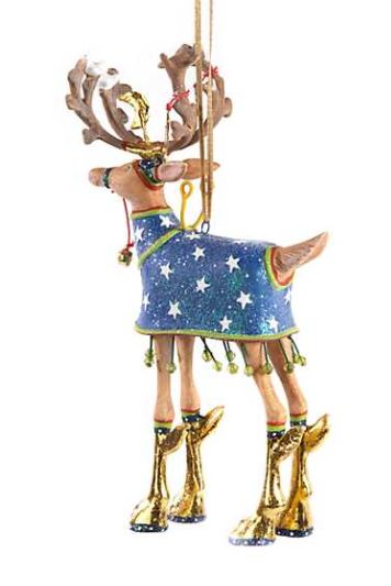 Dash Away Comet Reindeer Ornament