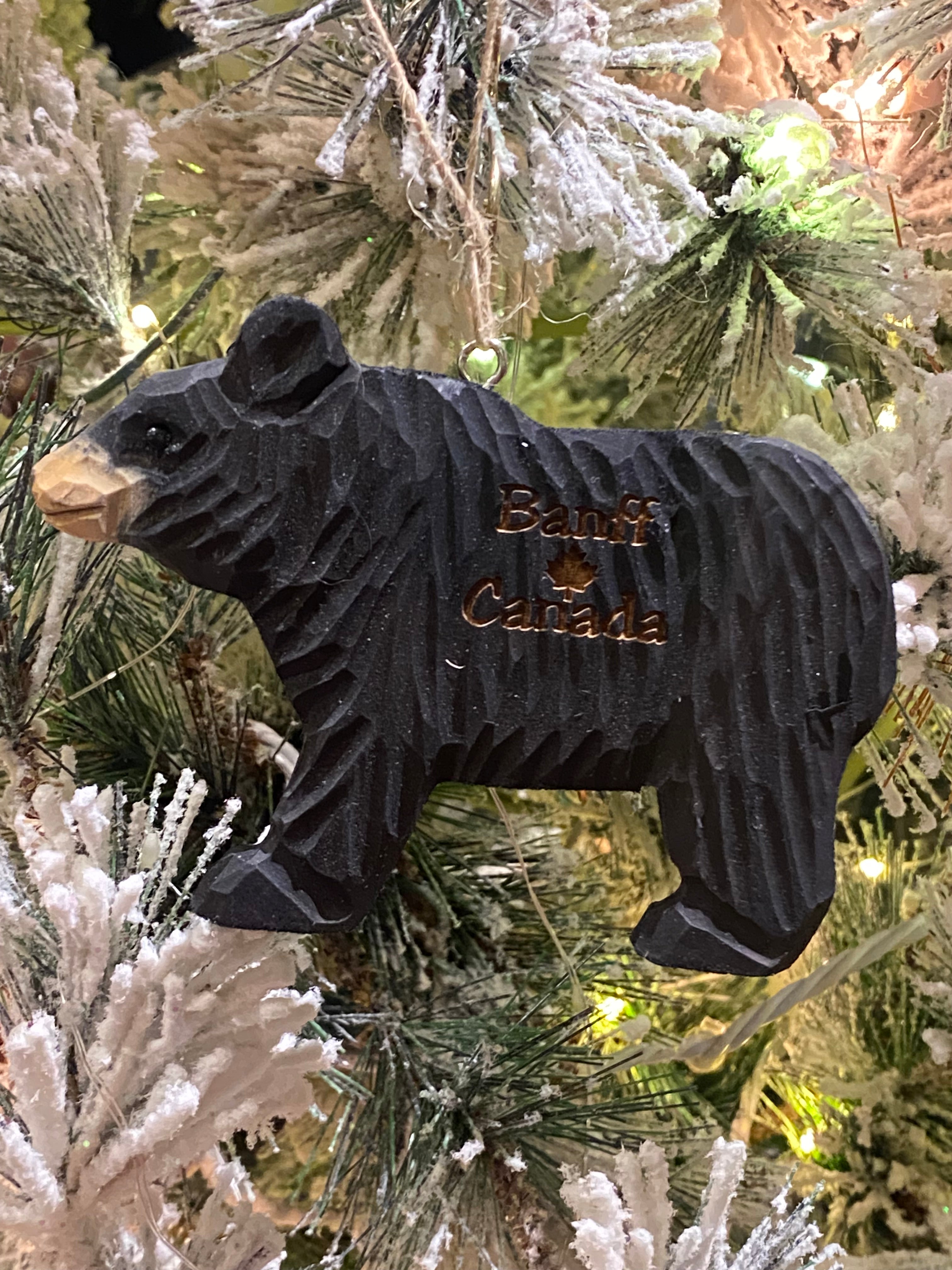 Bear Banff Ornament
