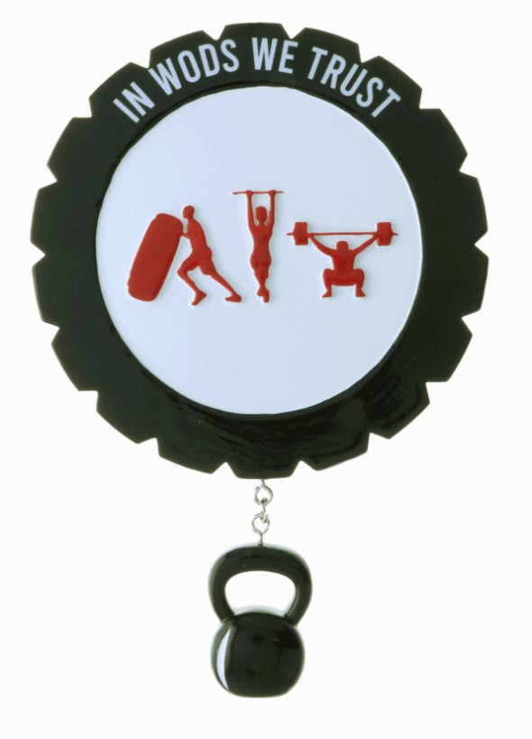 Circuit Training (Cross Fit) Personalized Christmas Ornament