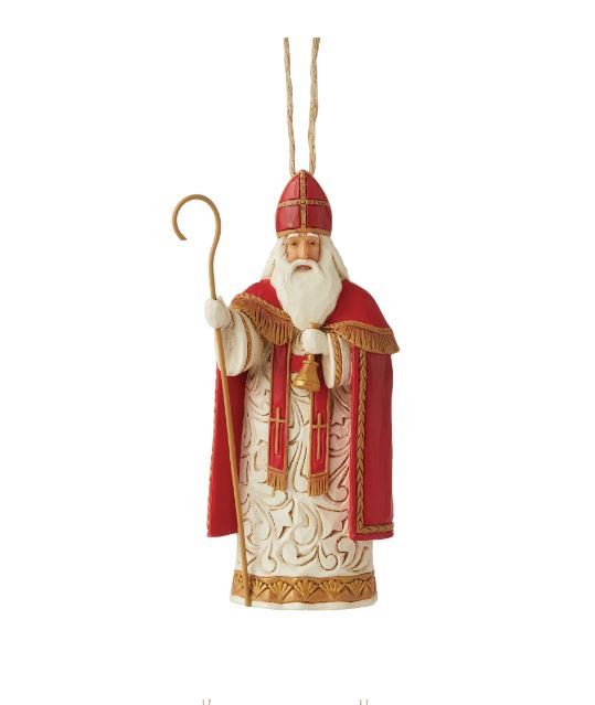 Belgian Santa Ornament