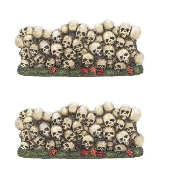 Scary Skeletons Wall Set of 2