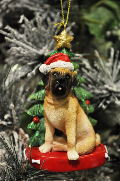 mastiff ornament