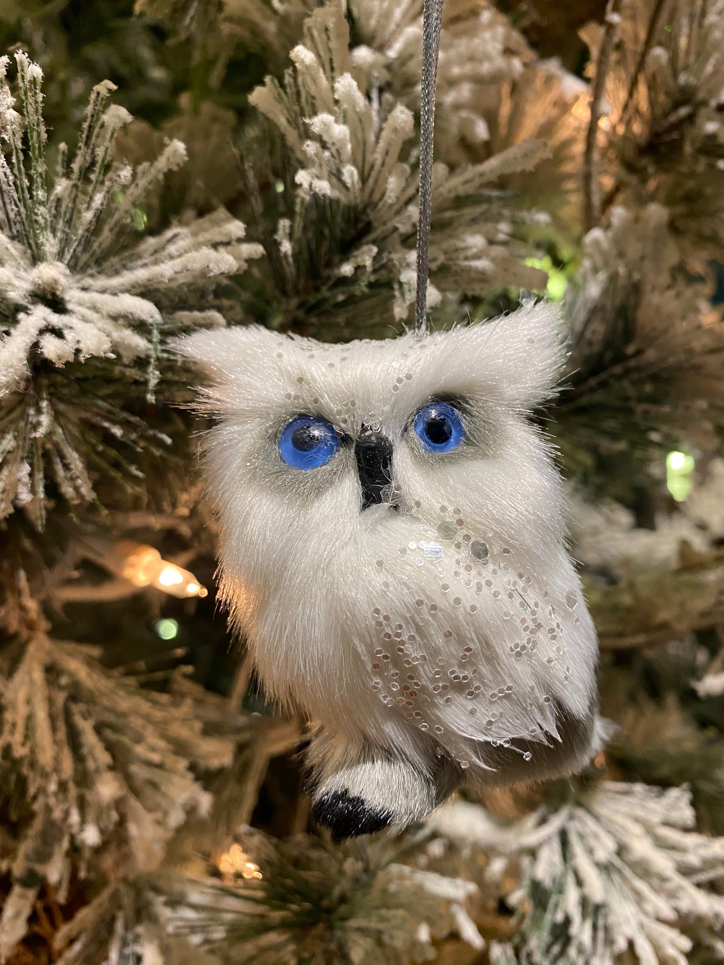 White Owl Ornament