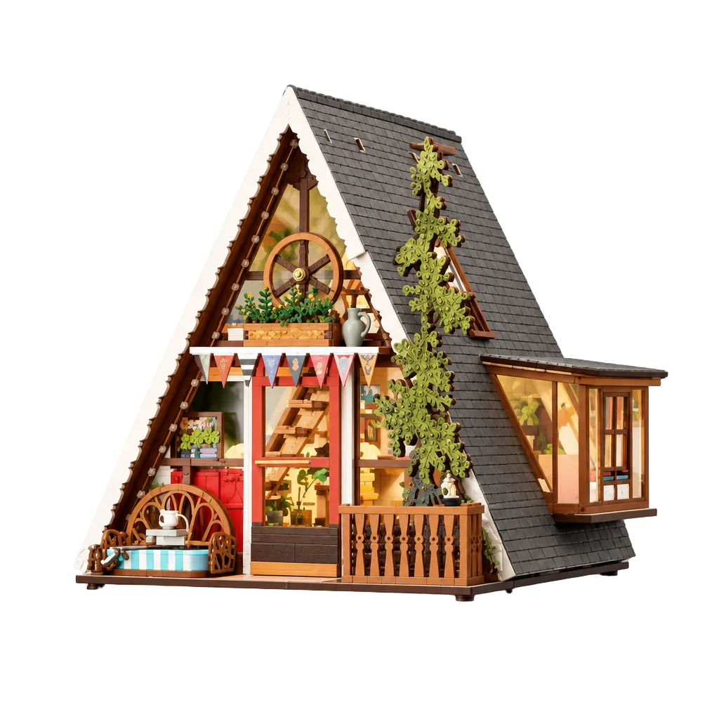 Book Nook - A-Frame Cabin