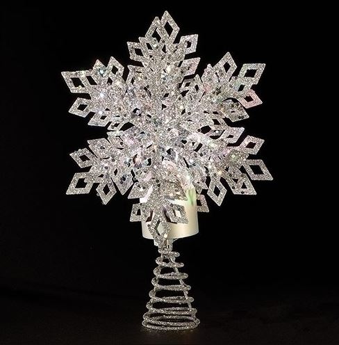 LED Snowflake Tree Topper — thespiritofchristmas