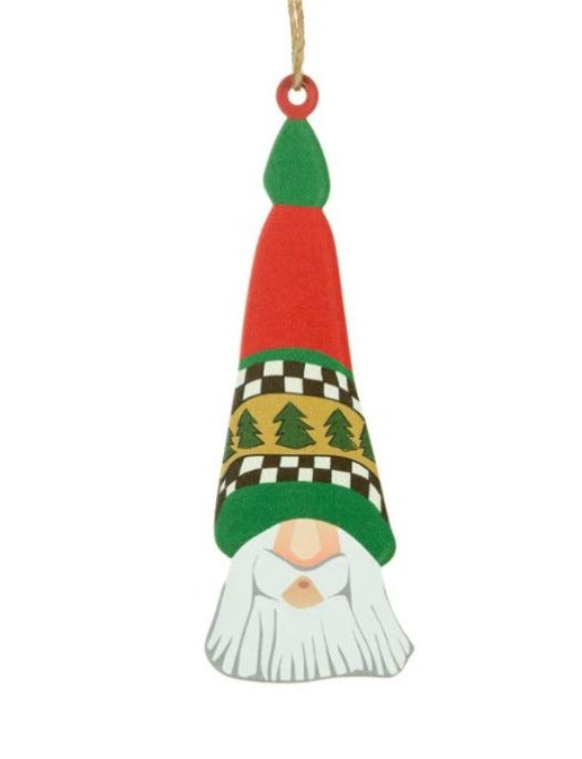 DF North Star Santa Head Ornaments