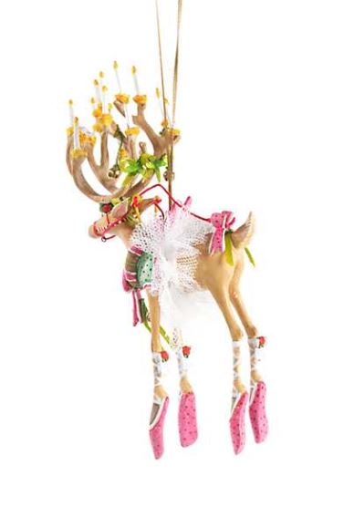 Dash Away Dancer Reindeer Ornament