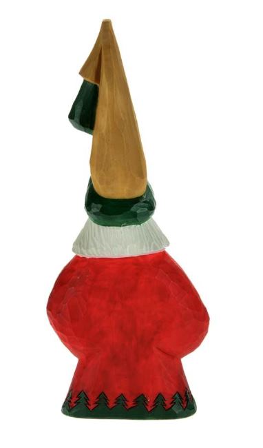 Santa w/ Maple Leaf Figurine