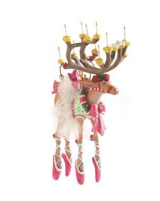 Mini Dash Away Dancer Reindeer Ornament