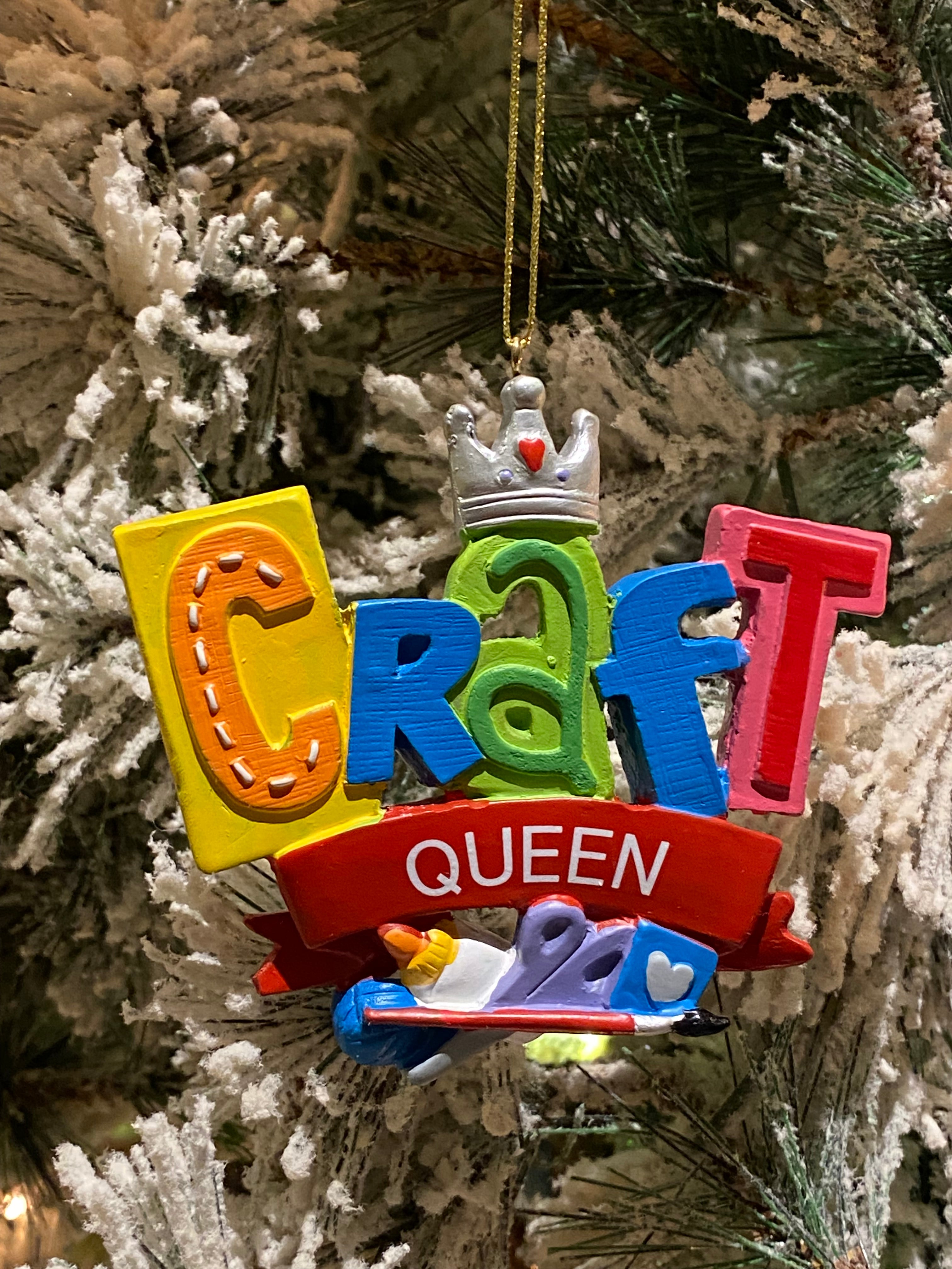 Craft Queen Ornament