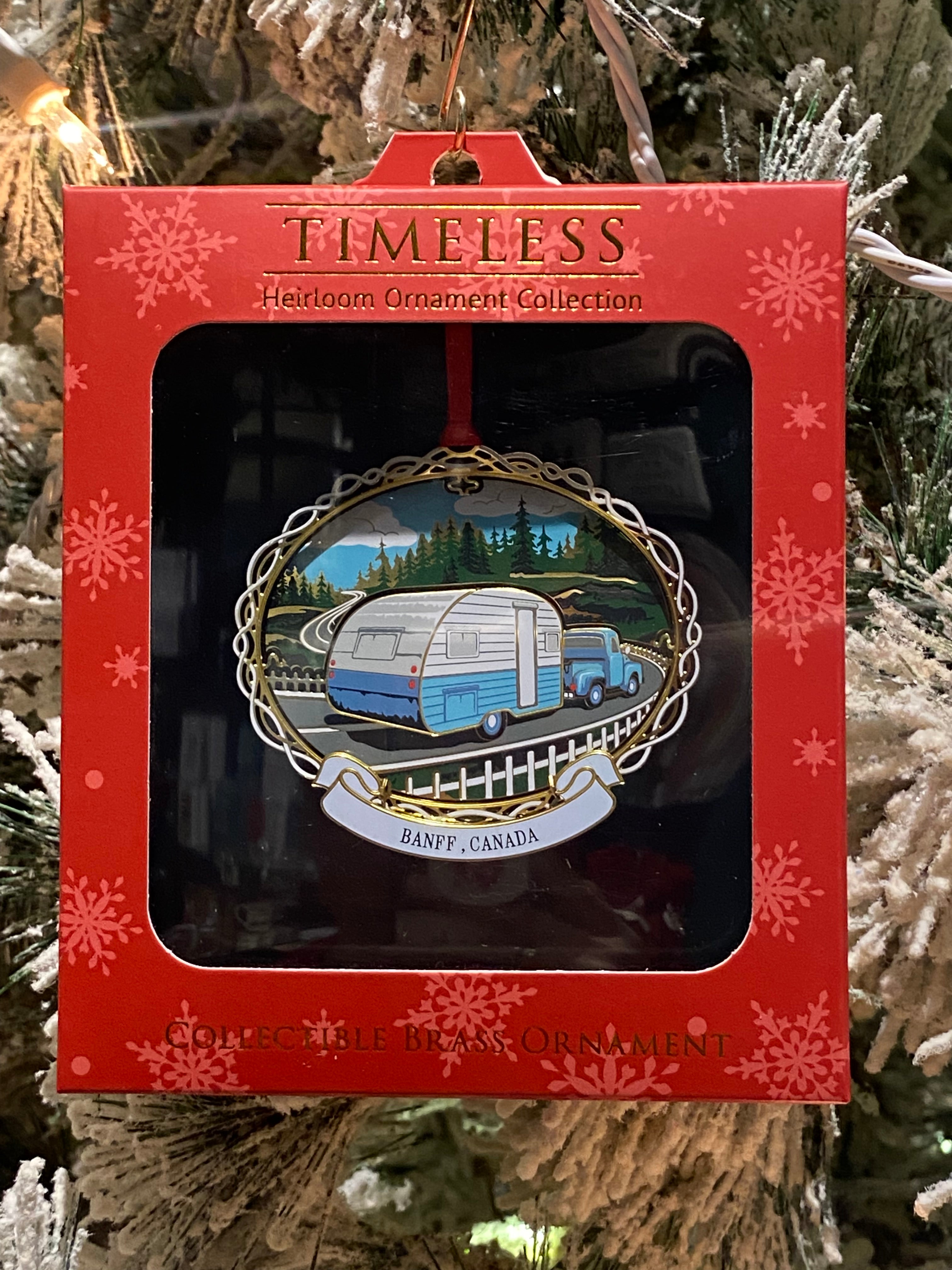 Banff Trailer Ornament