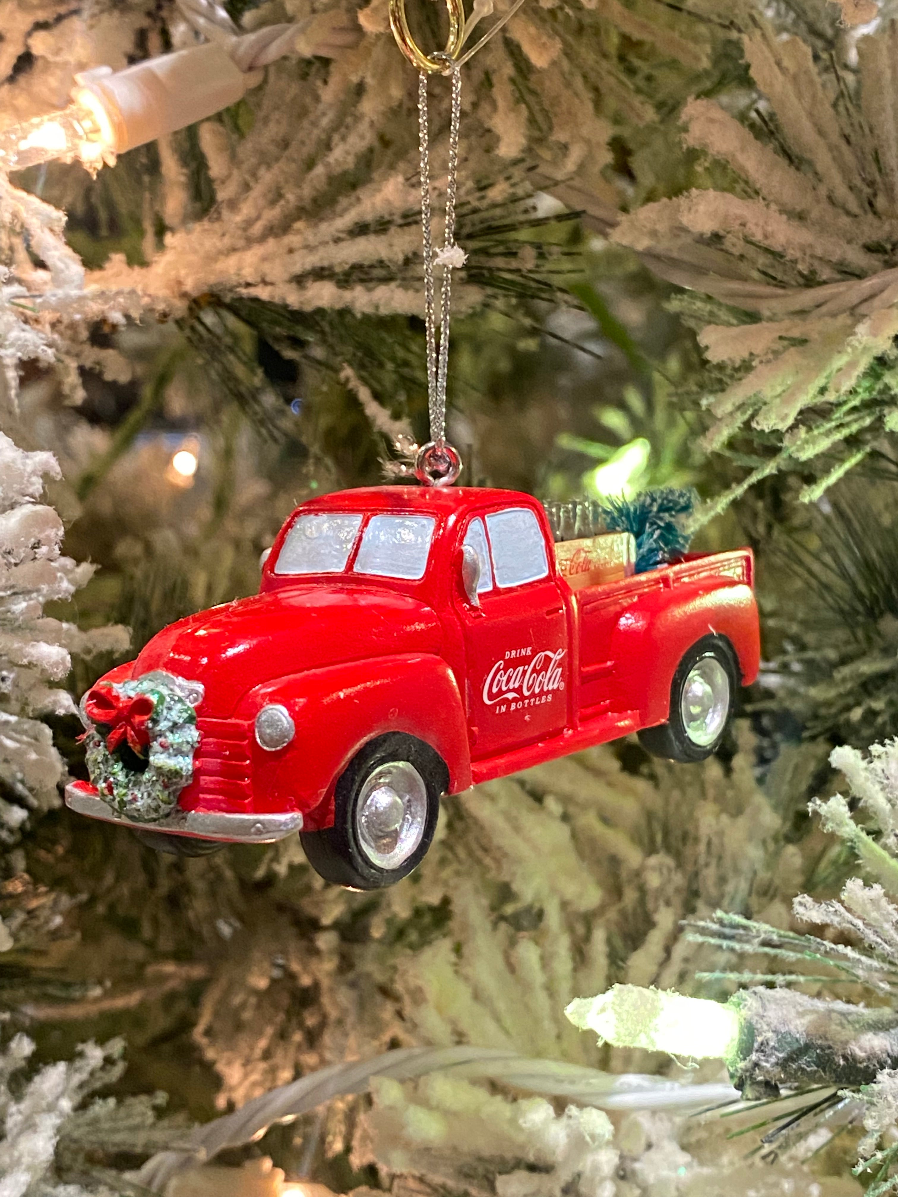 Coke Truck Ornament