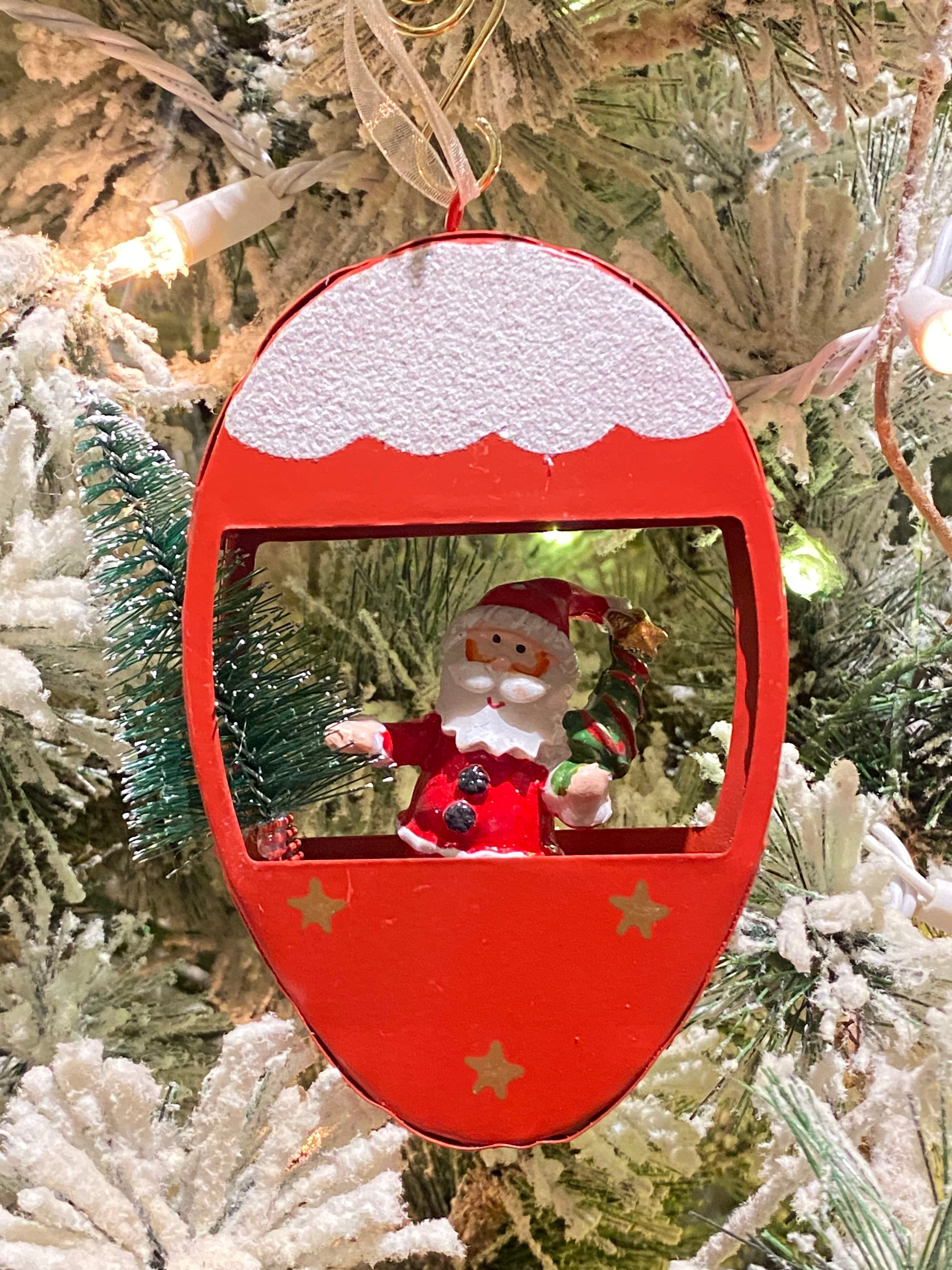 Santa in Gondola
