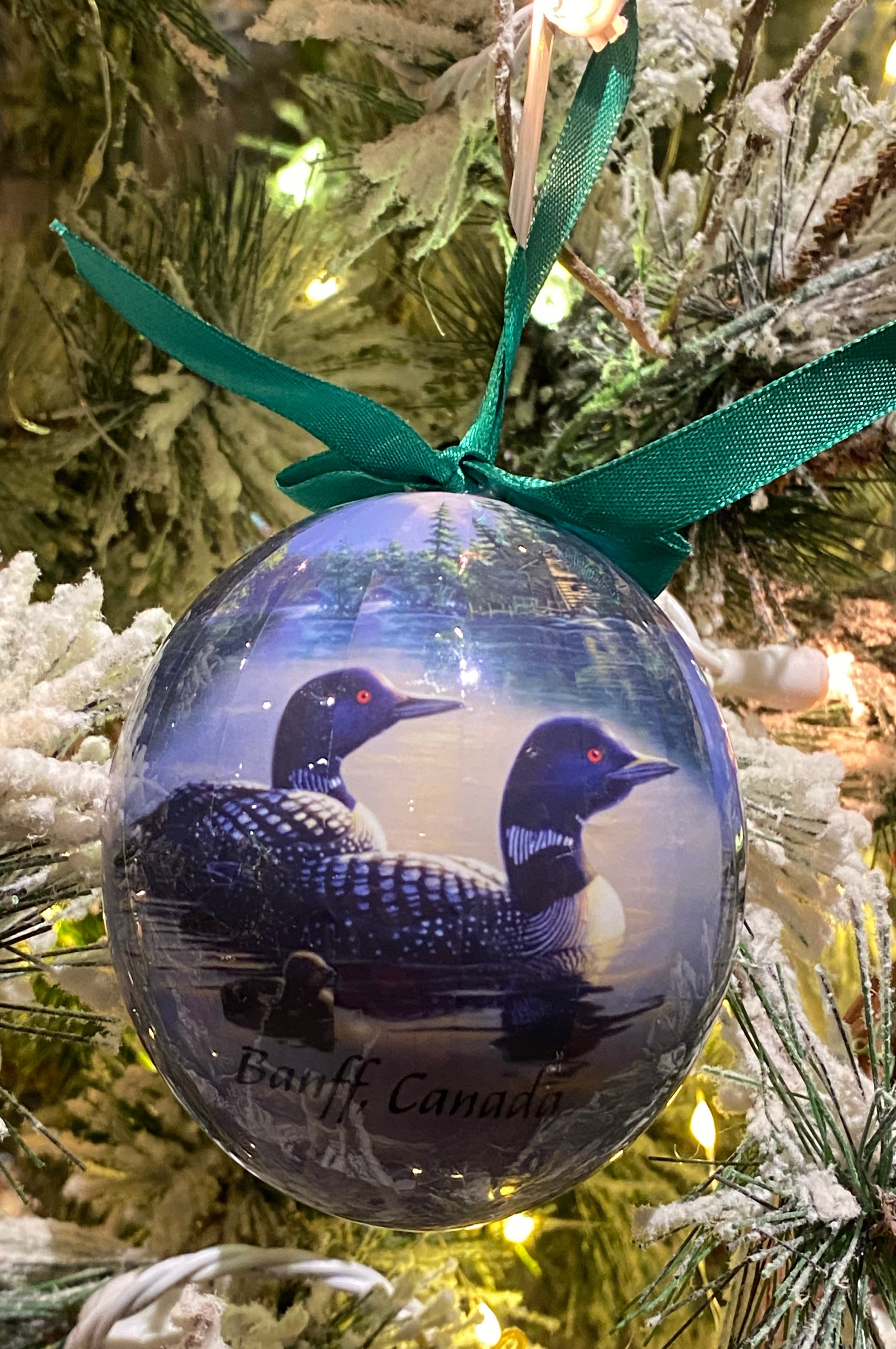 Tranquil Loon Ornament