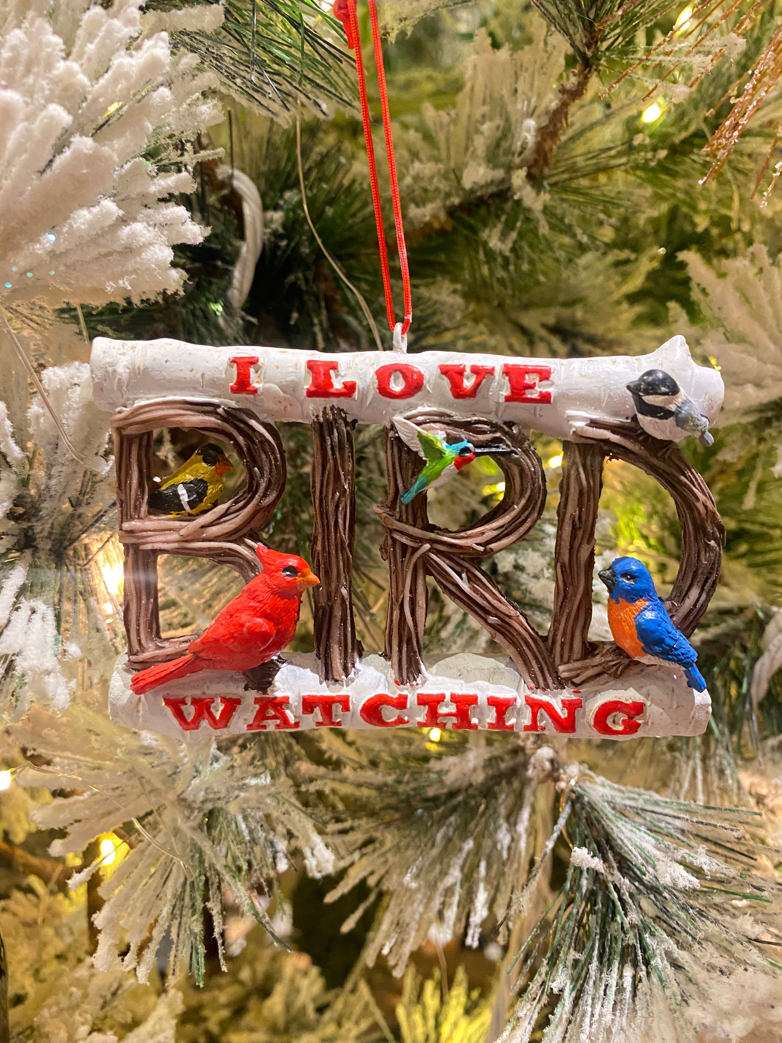 Bird Watching Ornament