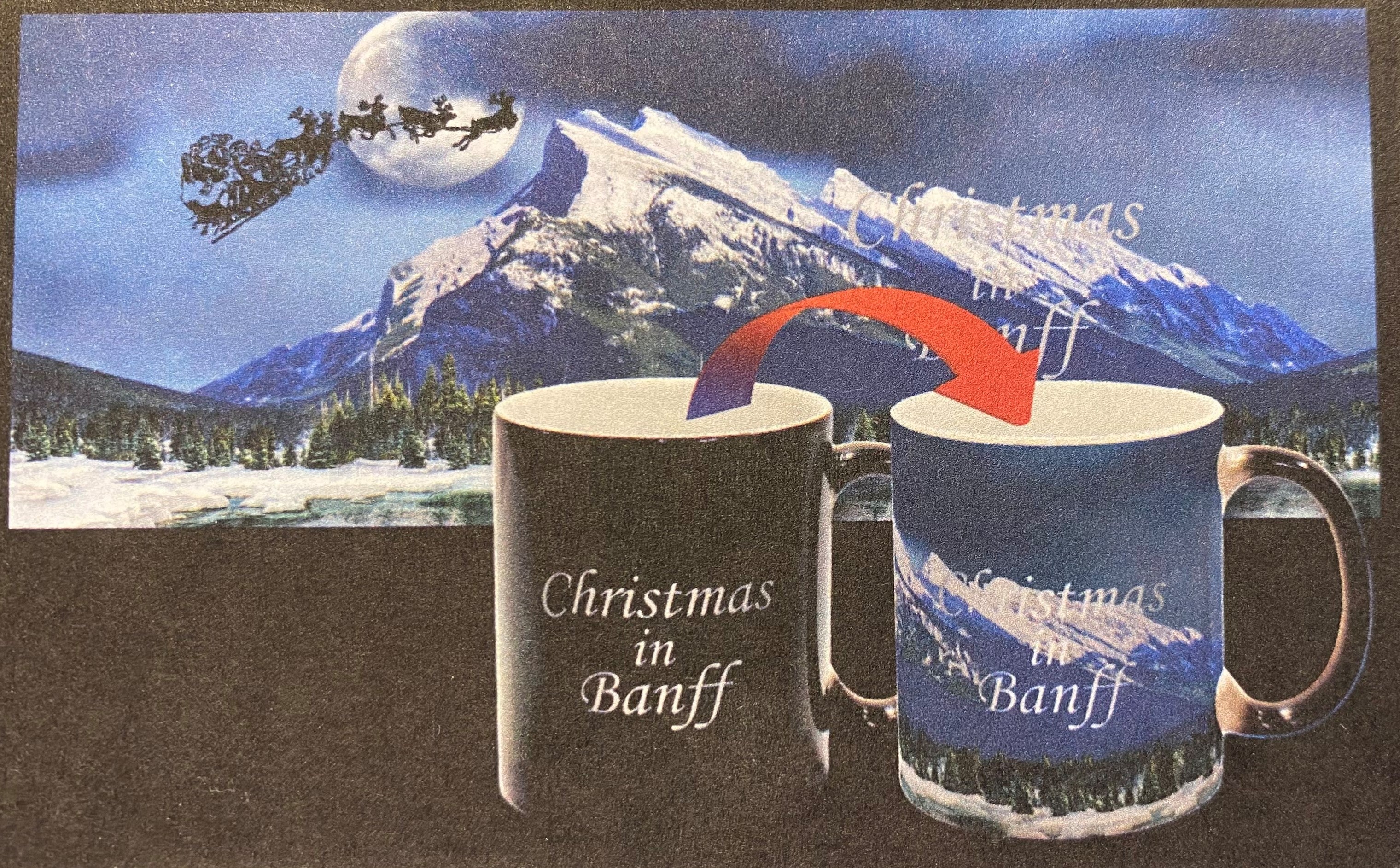Christmas in Banff Color Changing Mug