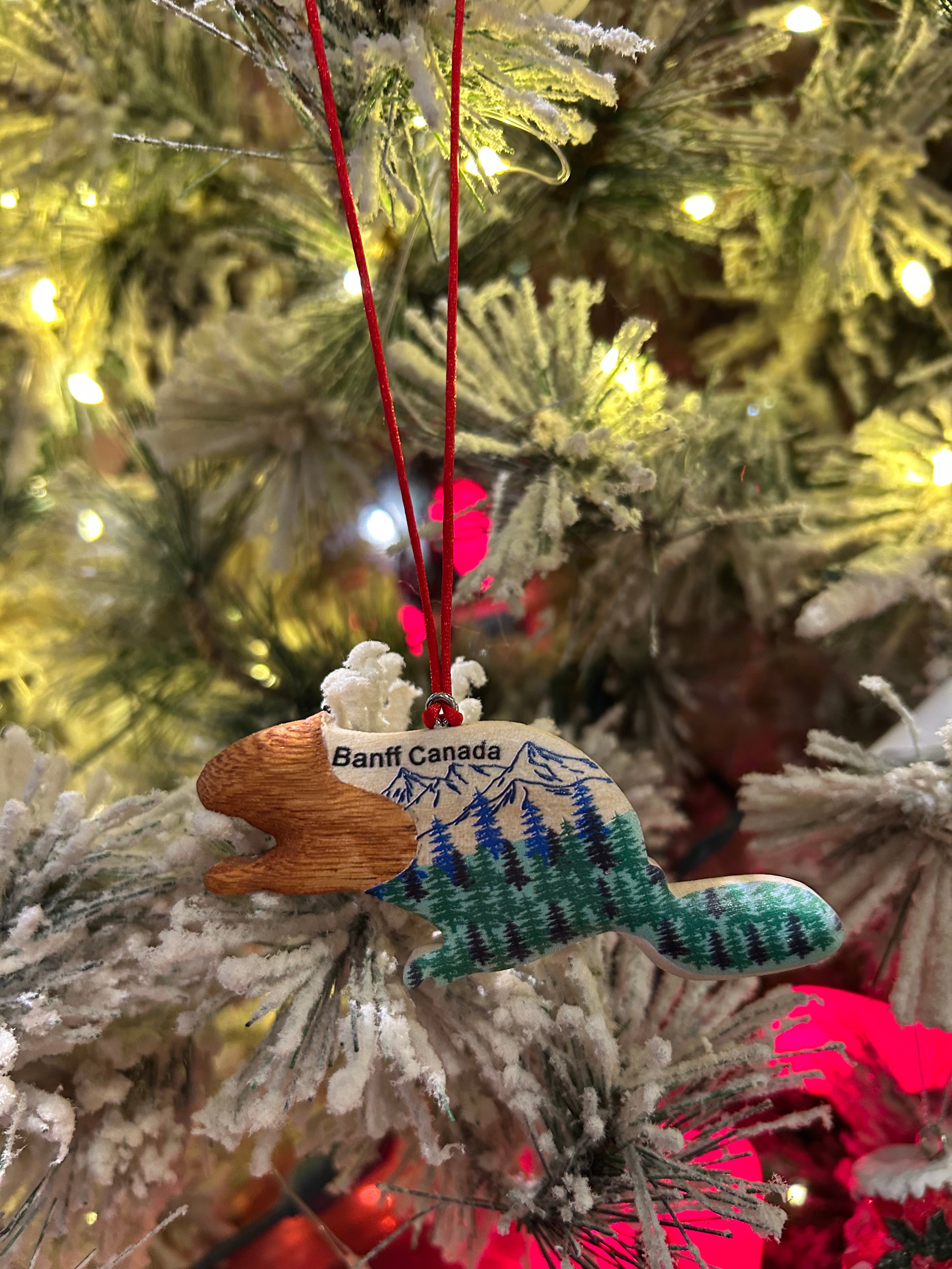 Beaver Ornament