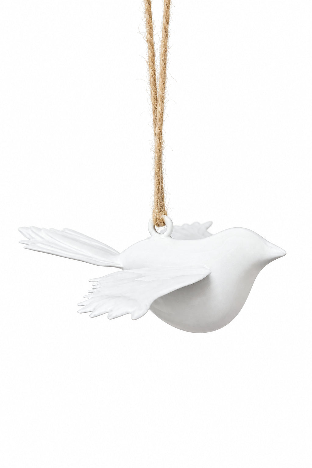 White 3D Dove Ornament