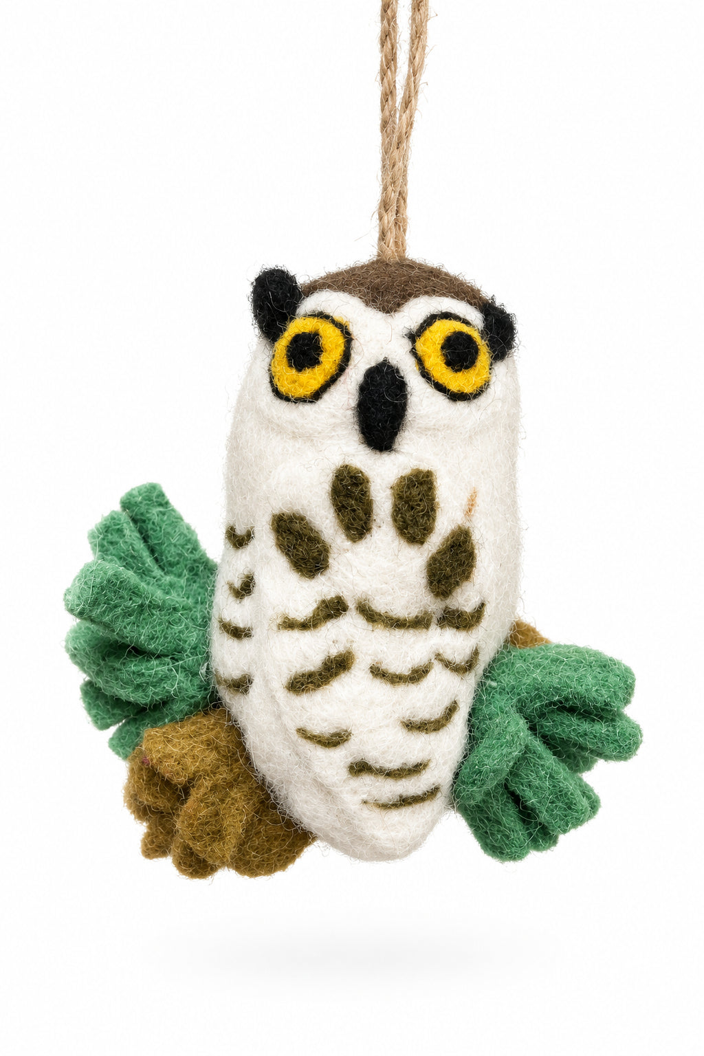 Owl Felt Ornament