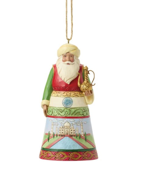 India Santa Ornament — thespiritofchristmas