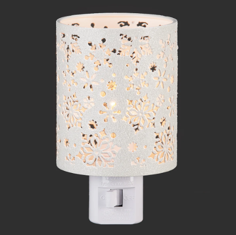 Layered Snowflake Swivel Plug-In Night Light