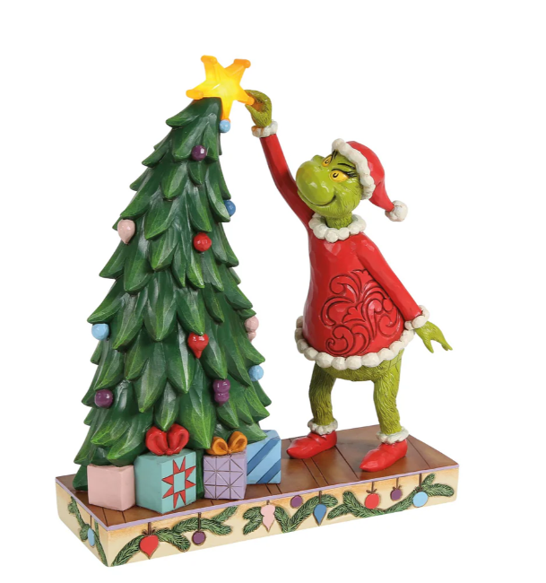 Grinchy Pulling Tree Star