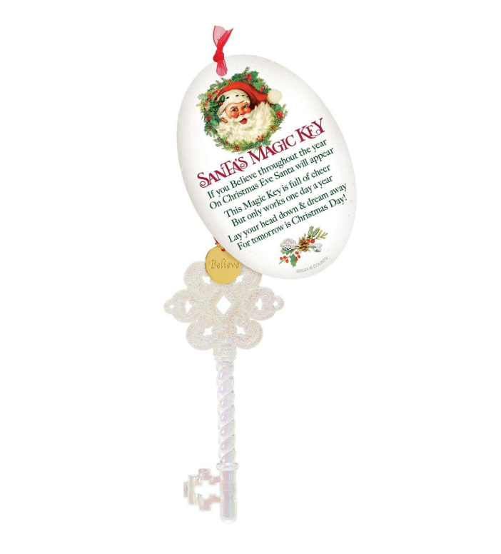 Santa's Magic Key Ornament