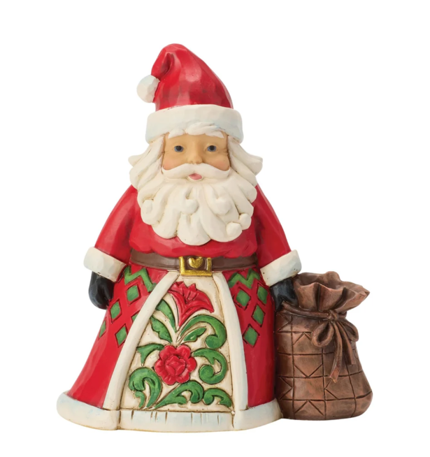 Santa With Toy Bag Mini