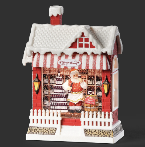Confetti Lites Lighted Santa's Winter Winery