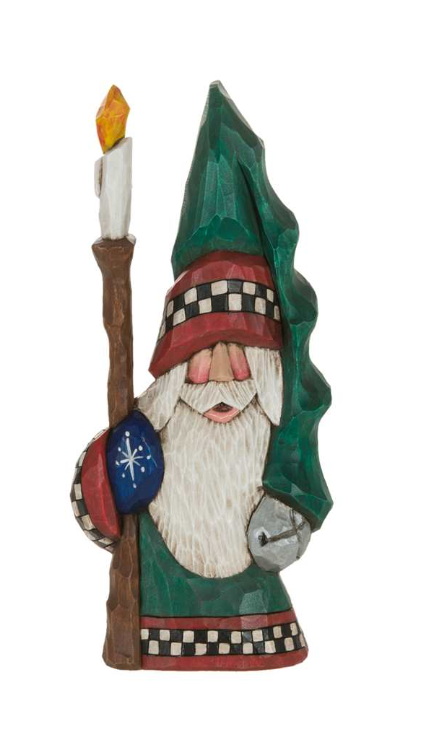 DF 9" The Lamplighter Tall Hat Santa