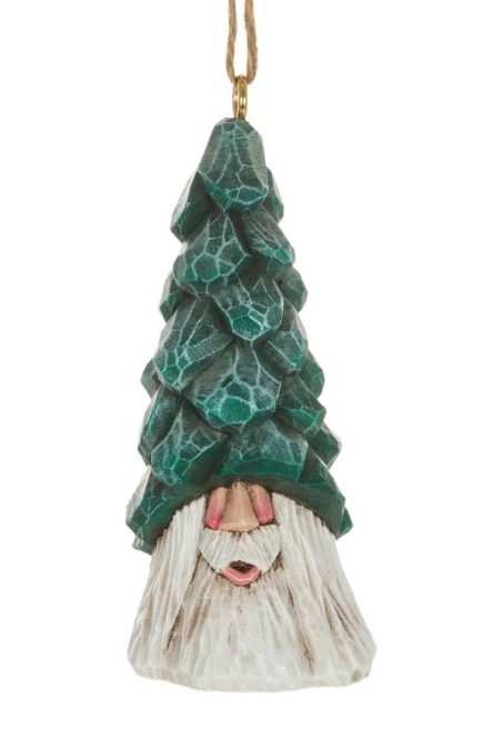DF 5" Tree Hat Tall Hat Santa Ornament