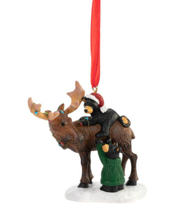 Moose and Friends Ornament