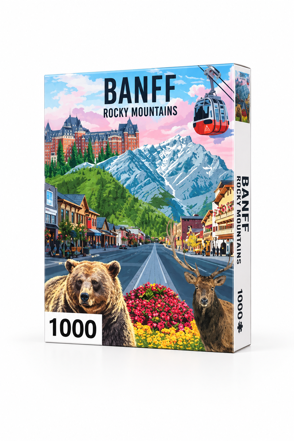 Banff Rocky Mountain Puzzle