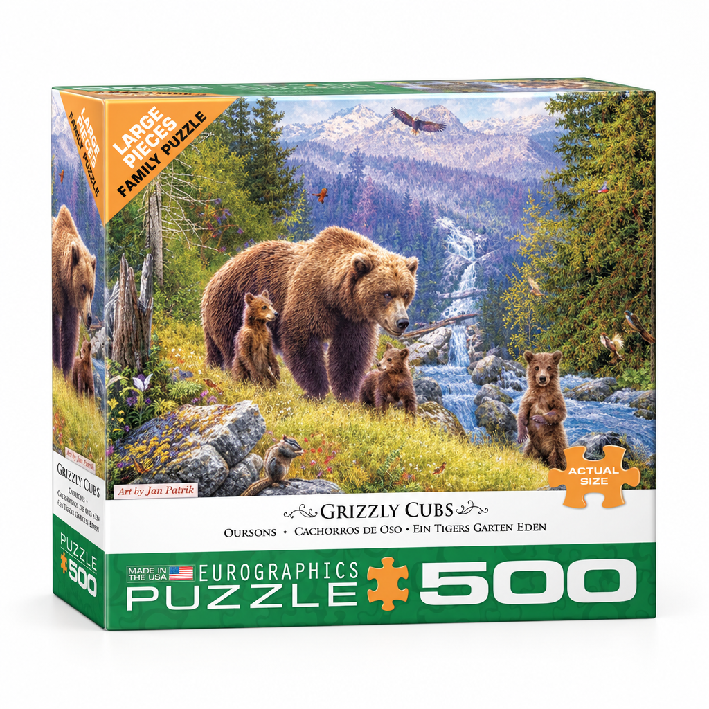 Grizzly Cubs Puzzle