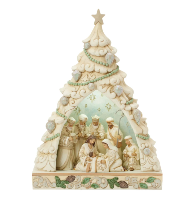 Woodland Tree Nativity Diorama