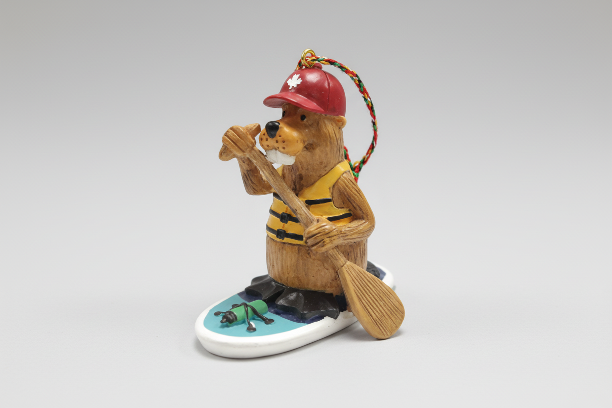 Buddy The Beaver SUP Ornament