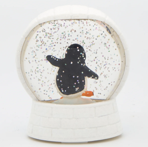 Lighted Penguin in Igloo - Shimmering Merry Lites
