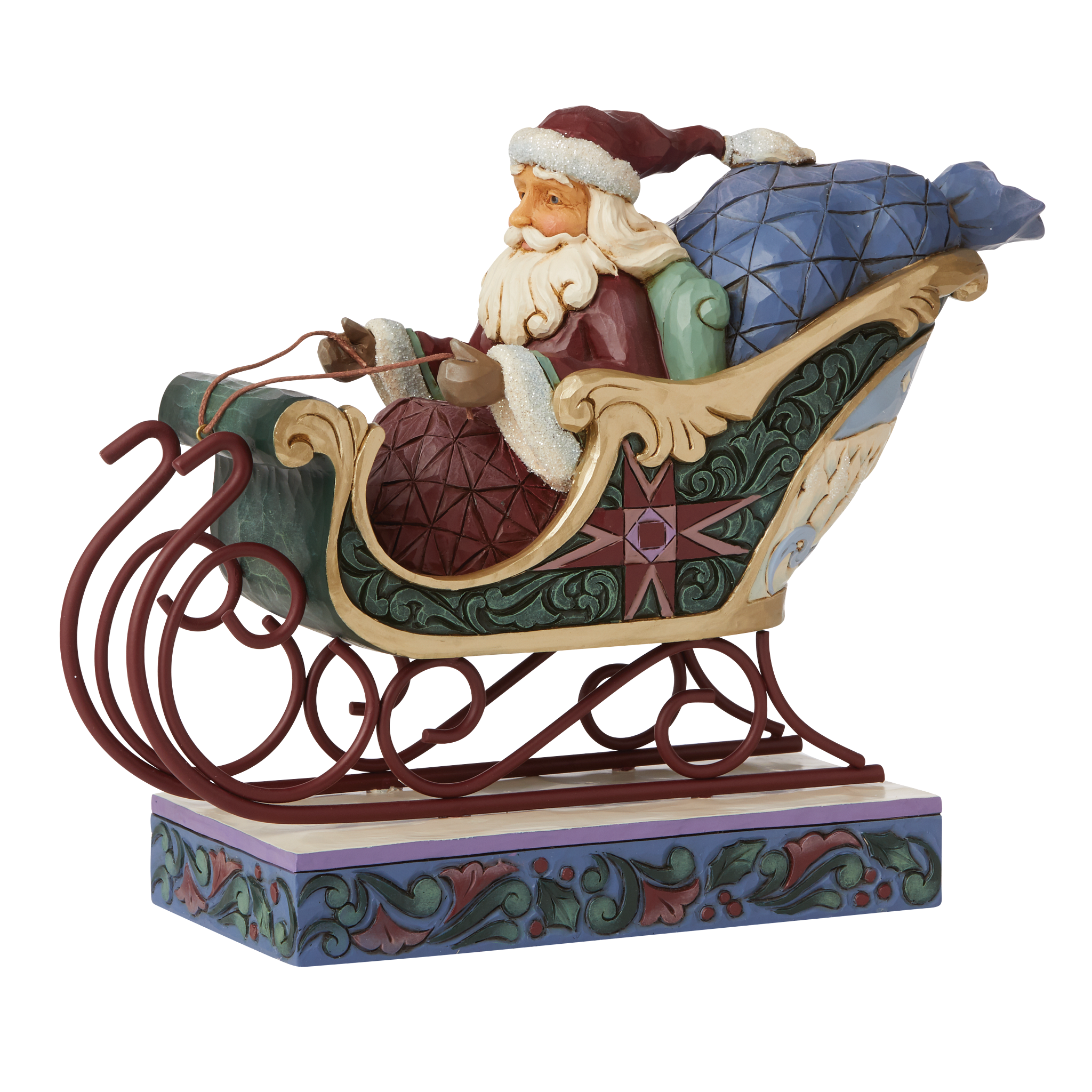 JS Santa in Sleigh Limited Edition Figurine