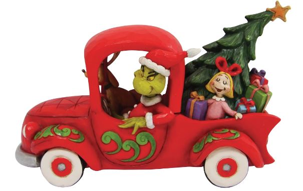 Grinch with Friends in Truck
