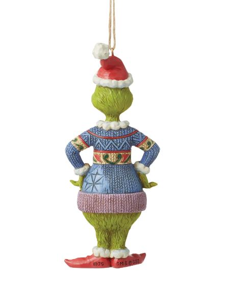 Dated 2023 Grinch Ornament