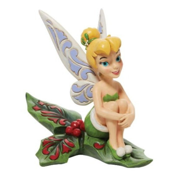 Tinker Bell Sitting on Holly