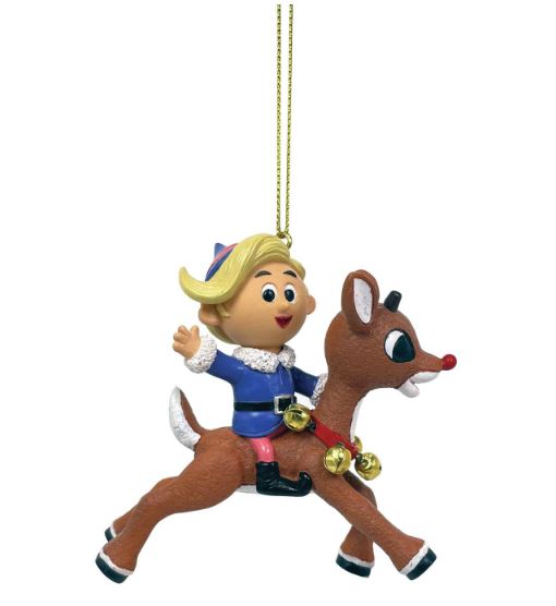 Rudolph & Hermey Ornament