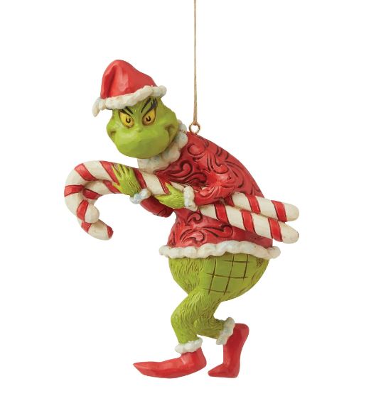 Grinch Candy Canes Ornament