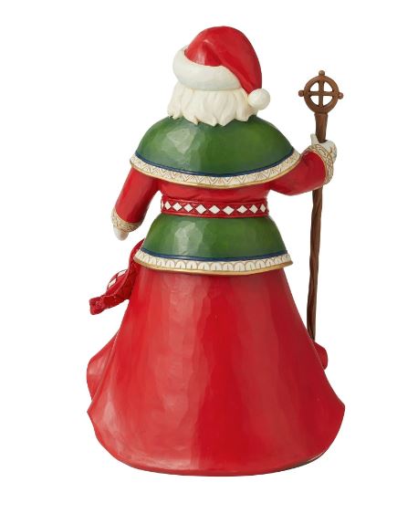 Lapland Santa with Staff - Figurine