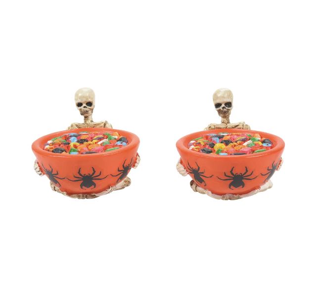 Trick or Dare Treat Bowls set of 2
