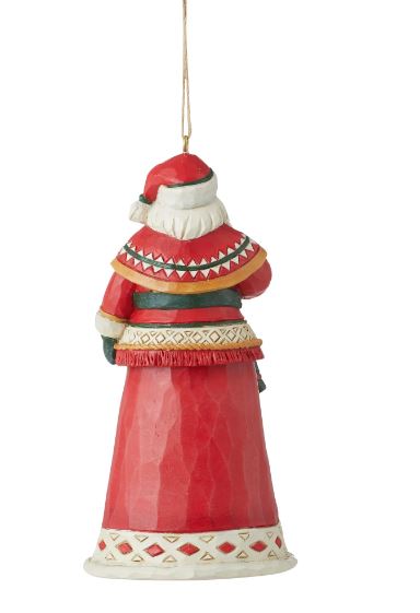 Lapland Santa Hanging Ornament