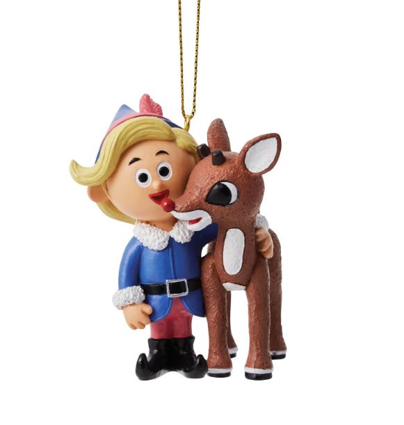 Rudolph and Hermey Best Pals