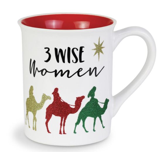 Three Wise Women Glitter Mug