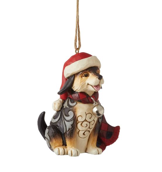 HG Dog Wear Plaid Scarf Ornament